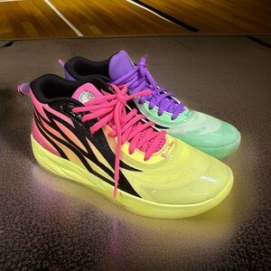 Pre-loved  Melo Ball The Rick and Morty x PUMA MB.02 sneakers size:10.5